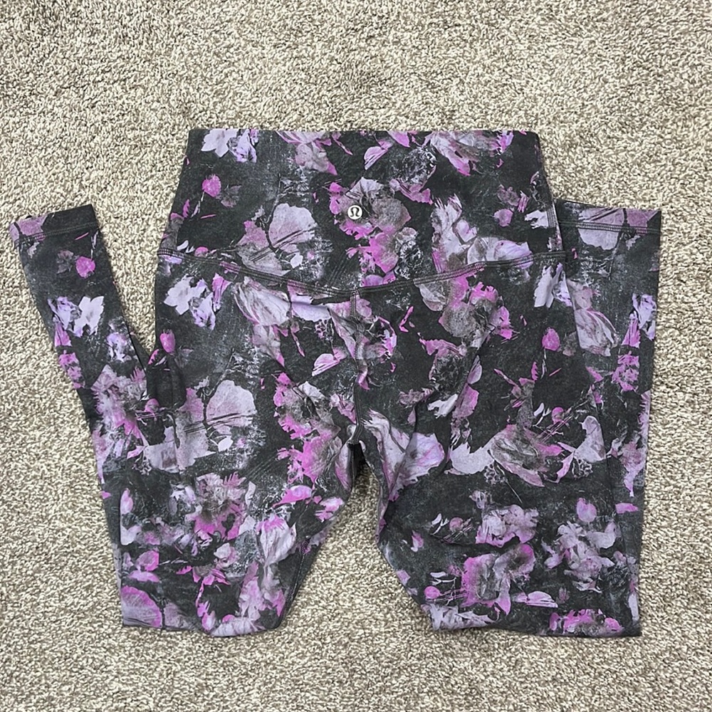 Lululemon floral align leggings